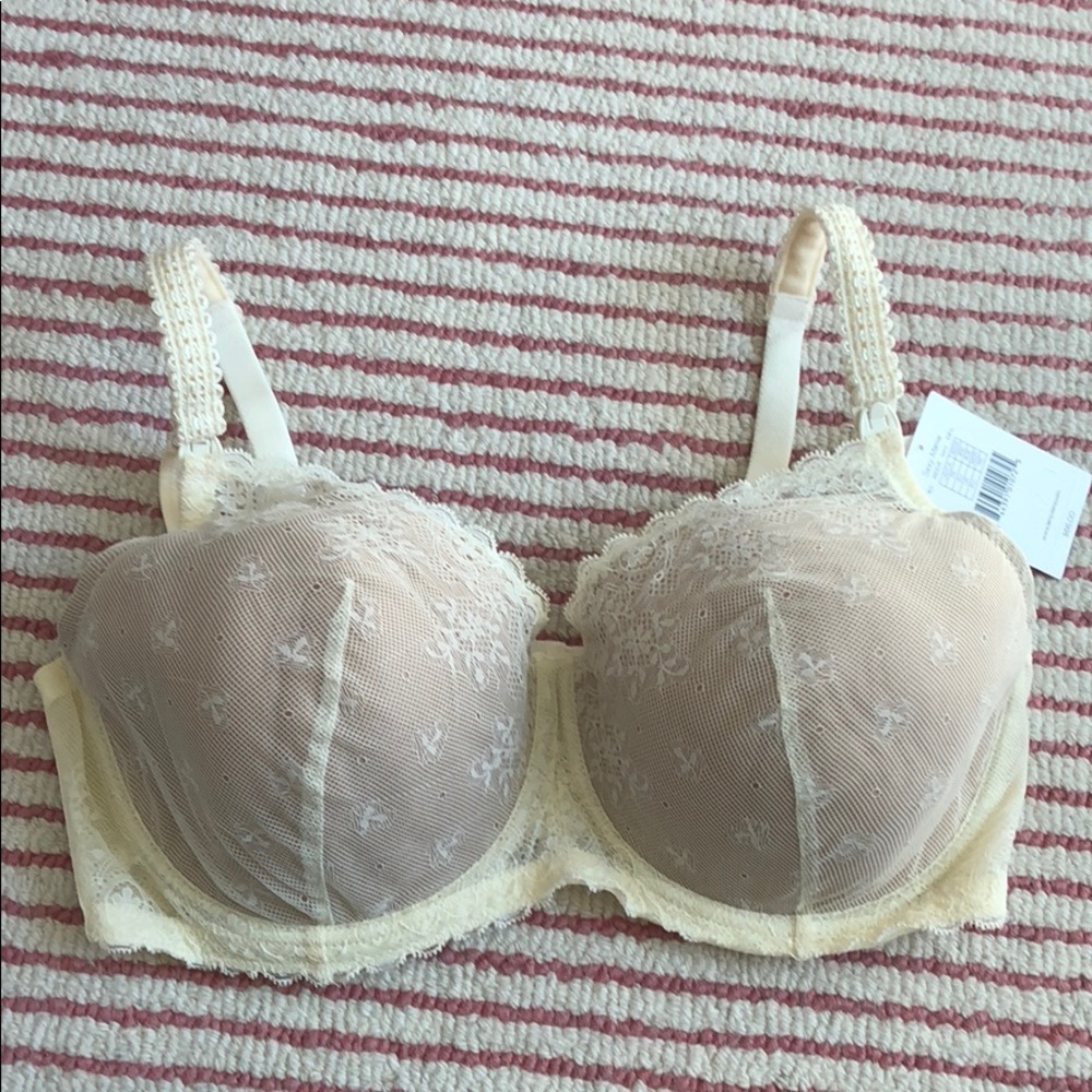 La Mystere Sexy Mama Nursing Bra Ivory Bra 36DD